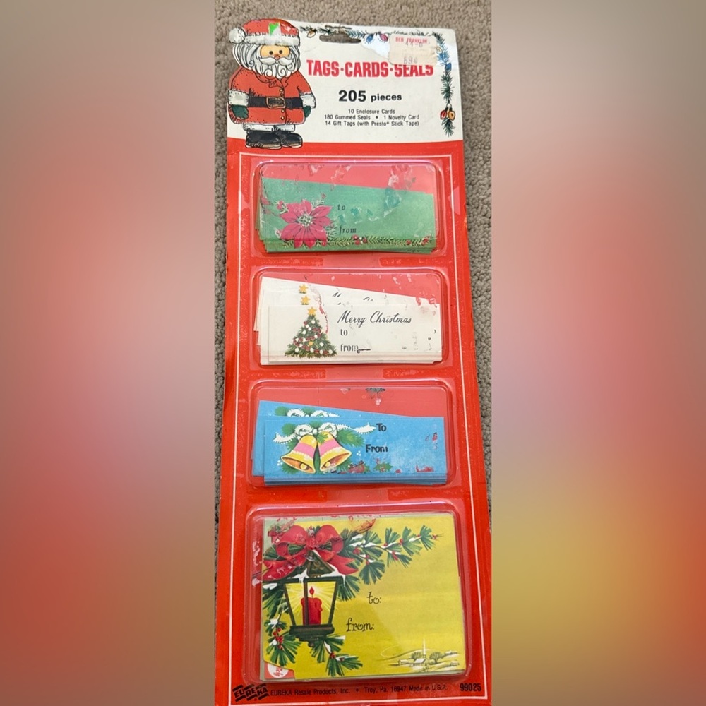 Vintage Christmas Gift Tags
